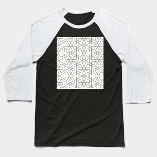 Geometric Star Baseball T-Shirt